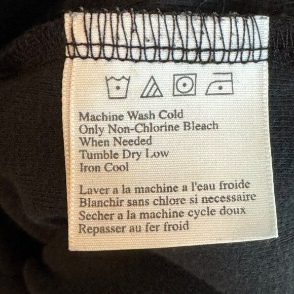 Harley-Davidson Black Cotton Tank Top Men XL Embroidered Logo Front & Logo Patch - Picture 3 of 7